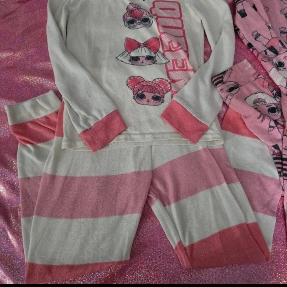 2 pairs of L.O.L Pajama sets! Girls size 6! - Picture 3 of 12